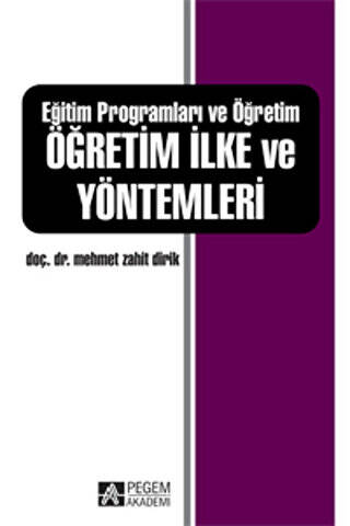 Eğitim Programları ve Öğretim - Öğretim İlke ve Yöntemleri - 1