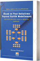 Eğitim Sağlık ve Davranış Bilimlerinde Ölçek ve Test Geliştirme Yapısal Eşitlik Modellemesi - 1