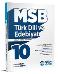 Eğitim Vadisi 10. Sınıf Türk Dili ve Edebiyatı MSB Modüler Soru Bankası - 1