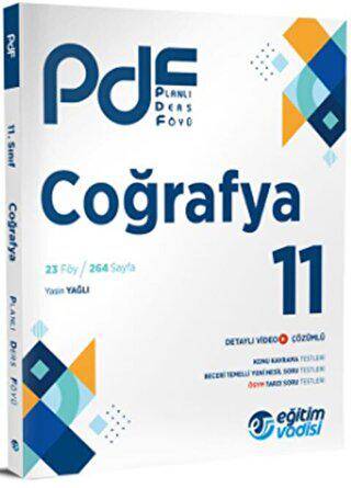 Eğitim Vadisi 11. Sınıf Coğrafya PDF Planlı Ders Föyü - 1