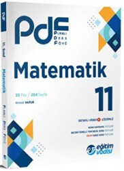 Eğitim Vadisi 11. Sınıf Matematik PDF Planlı Ders Föyü - 1