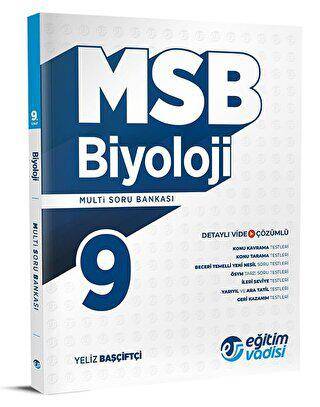 Eğitim Vadisi 9. Sınıf Biyoloji Güncel MSB Multi Soru Bankası - 1