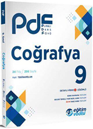 Eğitim Vadisi 9. Sınıf Coğrafya PDF Planlı Ders Föyü - 1