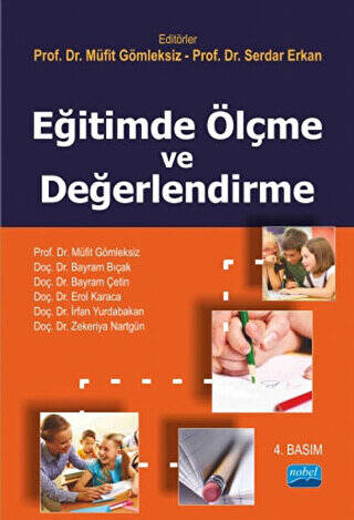 Eğitimde Ölçme ve Değerlendirme - 1