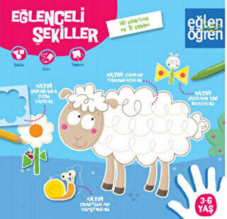 Eğlen Öğren Eğlenceli Şekiller - 1