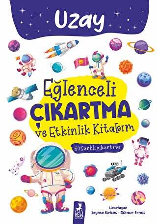 Eğlenceli Çıkartma ve Etkinlik Kitabım - Uzay - 1