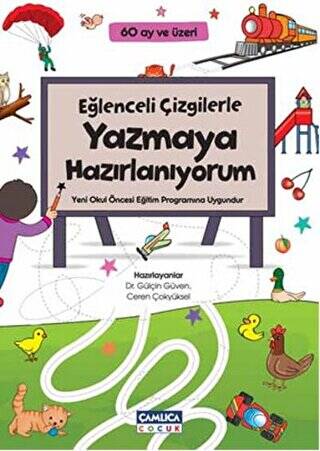 Eğlenceli Çizgilerle Yazmaya Hazırlanıyorum - 1