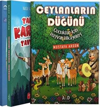 Eğlenceli Çocuk Hikayeleri Seti 3 Kitap Takım - 1