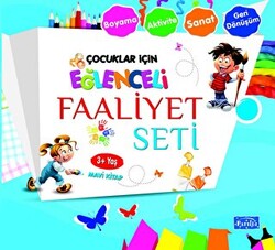 Eğlenceli Faaliyet Seti Mavi Kitap – 3 Yaş Üzeri - 1