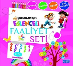 Eğlenceli Faaliyet Seti Pembe Kitap – 4 Yaş Üzeri - 1