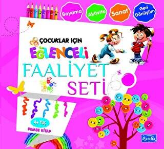 Eğlenceli Faaliyet Seti Pembe Kitap – 4 Yaş Üzeri - 1