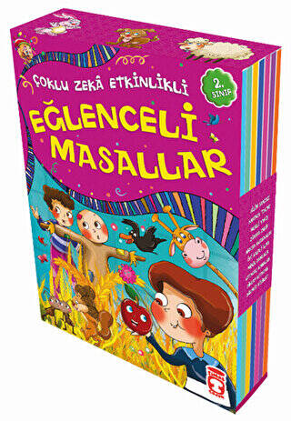 Eğlenceli Masallar Seti 10 Kitap Takım Kutulu - 1