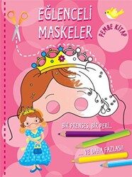 Eğlenceli Maskeler - Pembe Kitap - 1