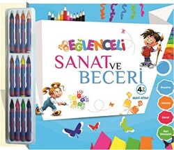 Eğlenceli Sanat ve Beceri - Mavi Kitap 4 Yaş - 1