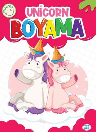 Eğlenceli Unicorn Boyama - 1