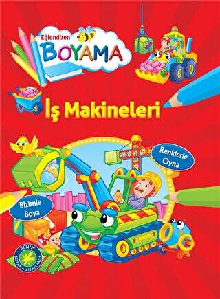 Eğlendiren Boyama - İş Makineleri - 1