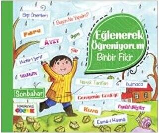 Eğlenerek Öğreniyorum - Binbir Fikir - Sonbahar - 1