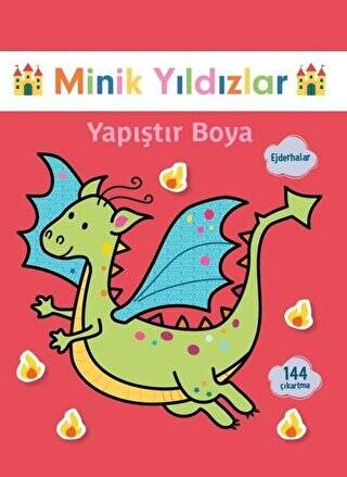 Ejderhalar Yapıştır Boya - Minik Yıldızlar - 1