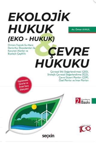 Ekolojik Hukuk Eko – Hukuk Çevre Hukuku - 1