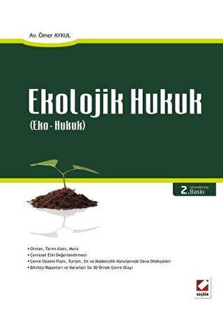 Ekolojik Hukuk - 1