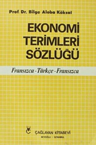 Ekonomi Terimleri Sözlüğü - 1