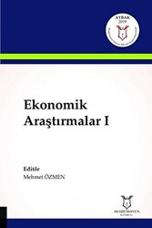 Ekonomik Araştırmalar 1 - 1