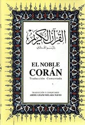 El Noble Coran İspanyolca Kuran-ı Kerim ve Tercümesi Ciltli, İpek Şamua Kağıt, Orta Boy - 1