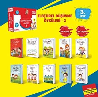 Eleştirel ve Yaratıcı Düşünme Öyküleri - 2 10 Kitap - Etkinlik Testi - Değerlendirme Testi - 1