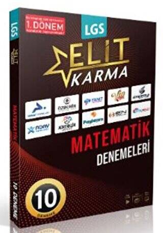 Elit Karma 8. Sınıf Matematik 10 Lu Deneme 1. Dönem - 1