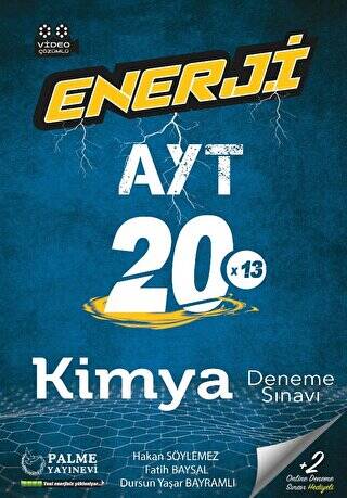 Enerji Ayt Kimya 20 Deneme Sınavı - 1