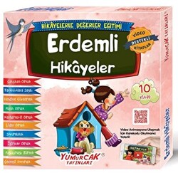 Erdemli Hikayeler Seti 10 Kitap Takım - 1