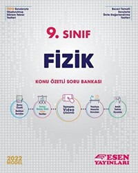 Esen 9. Sınıf Fizik Konu Özetli Soru Bankası - 1