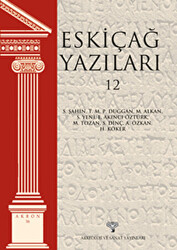 Eskiçağ Yazıları 12 - 1