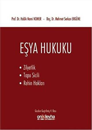 Eşya Hukuku - 1