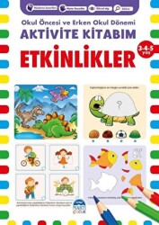 Etkinlikler Aktivite Kitabım 3-4-5 Yaş - 1