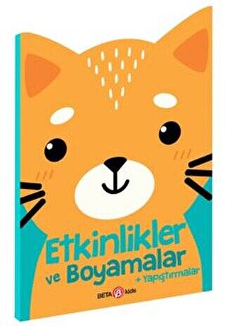 Etkinlikler Ve Boyamalar Kedicik - 1