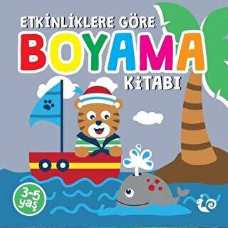 Etkinliklere Göre Boyama Kitabı - Gri - 1