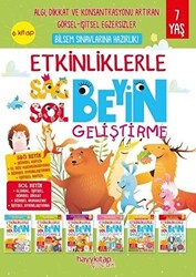 Etkinliklerle Sağ Beyin Sol Beyin Geliştirme 6 Kitap - 1