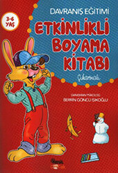 Etkinlikli Boyama Kitabı Çıkartmalı - 1