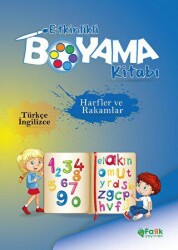 Etkinlikli Boyama Kitabı Harfler ve Rakamlar - 1