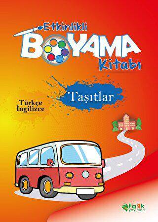 Etkinlikli Boyama Kitabı Taşıtlar - 1