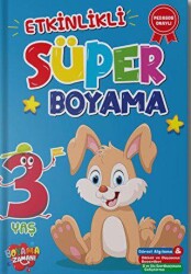 Etkinlikli Süper Boyama - 3 Yaş - 1