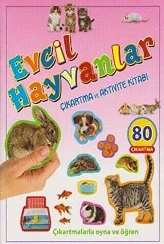 Evcil Hayvanlar Çıkartma ve Aktivite Kitabı - 1