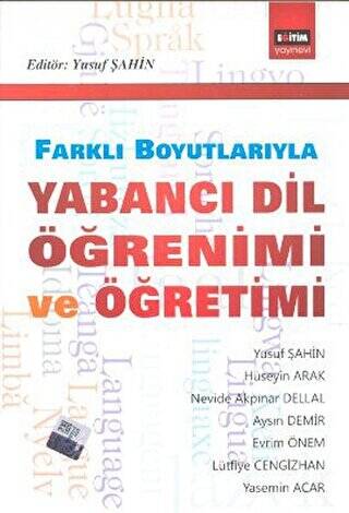 Farklı Boyutlarıyla Yabancı Dil Öğrenimi ve Öğretimi - 1