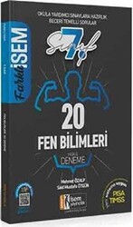 Farklı İsem 7. Sınıf Fen Bilimleri Tamamı Çözümlü 20 Fasikül Deneme - 1