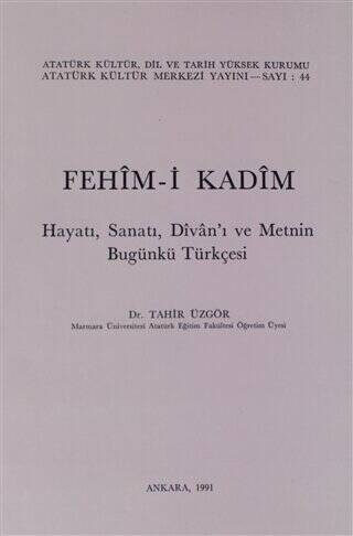 Fehim-i Kadim - 1