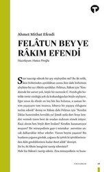 Felatun Bey ve Rakım Efendi - 1