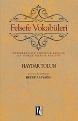 Felsefe Vokabüleri - 1