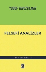 Felsefi Analizler - 1