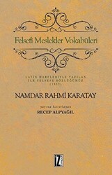 Felsefi Meslekler Vokabüleri - 1